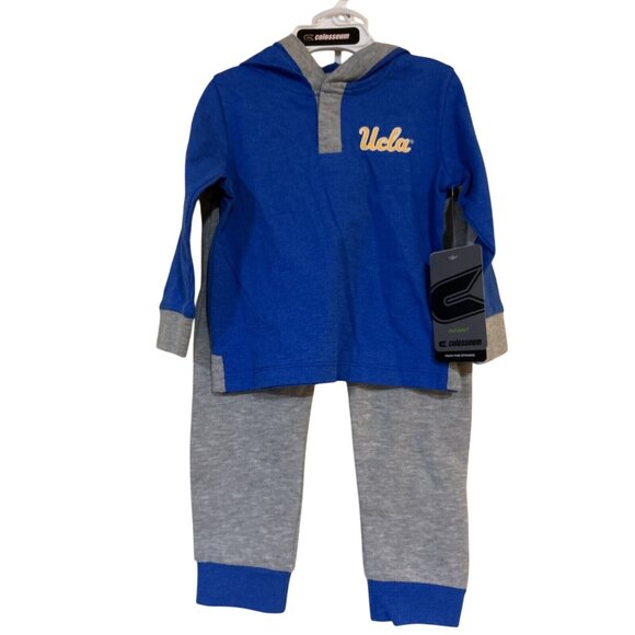 California UCLA Bruins Colosseum Henley Hoodie Pants Outfit Set Infant 6-12 M Ne - Picture 4 of 9